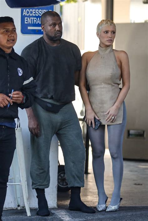 kanye west nude wife|Kanye West Protective of Wife Bianca Censori While Out in All。